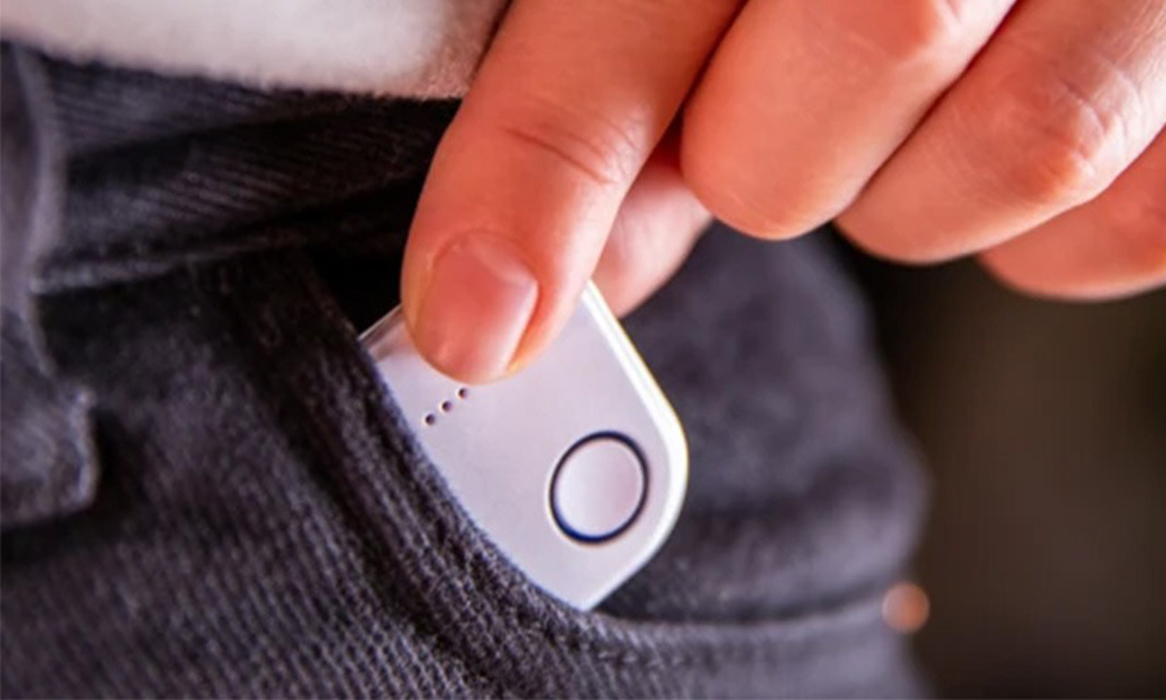 Aktivierungstaste für Aktionen und Szenen Shelly BLU Button 1 Bluetooth Weiß - Lifestyle-Grafik