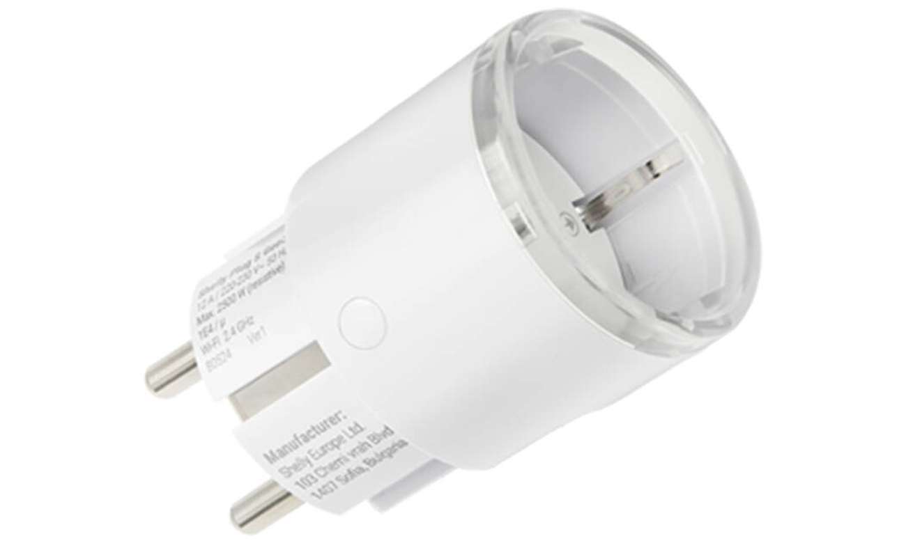 Shelly Intelligente Steckdose Plug S MTR Gen3 (weiß)