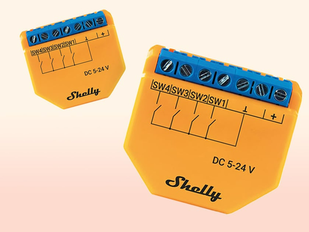 Shelly PLUS i4 DC Optik
