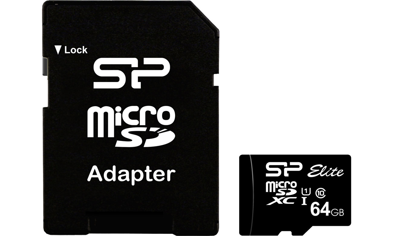 Silicon Power 64GB Elite odczyt 85 MB/s zapis 15 MB/s UHS-1