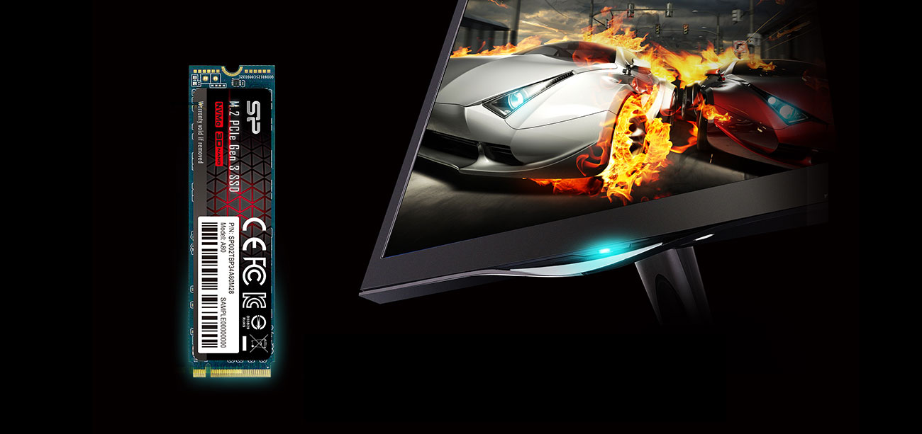 Silicon Power 1TB M.2 PCIe NVMe A80