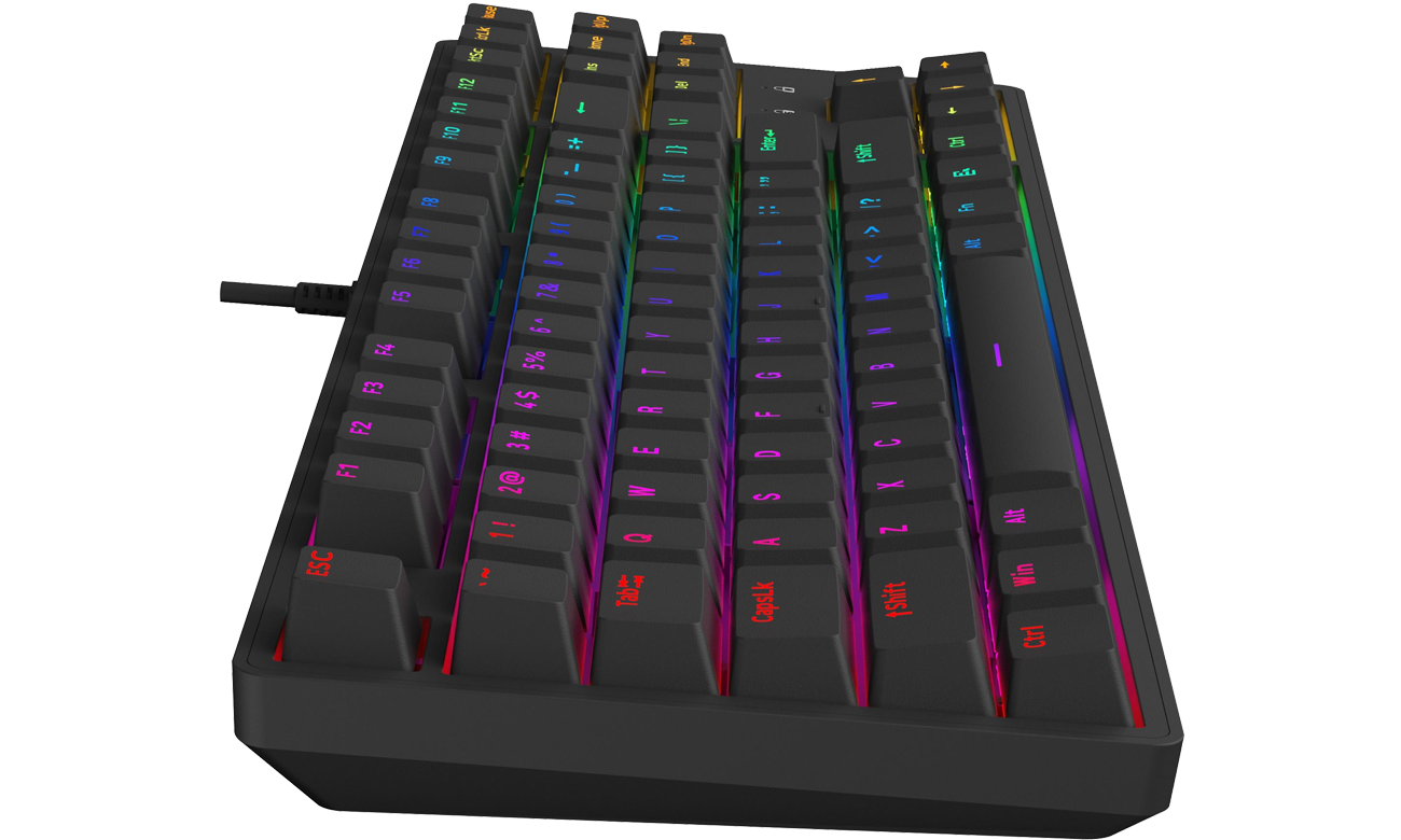 klawiatura Silver Monkey X z boku