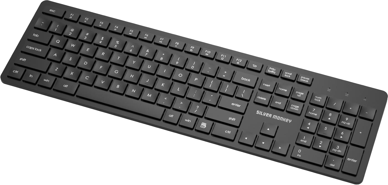 Silver Monkey X S41 Kabelloses Tastatur und Maus set