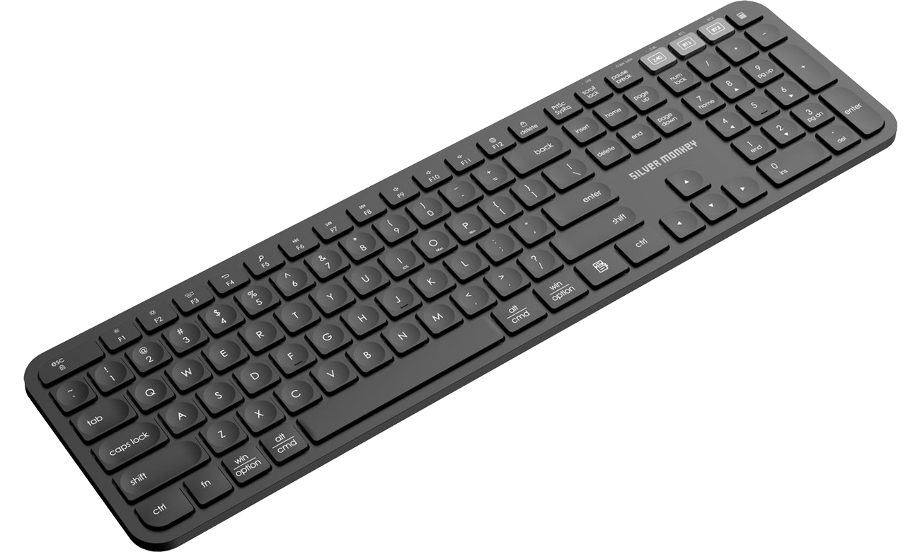Silver Monkey X K90 Wireless premium business keyboard (black)