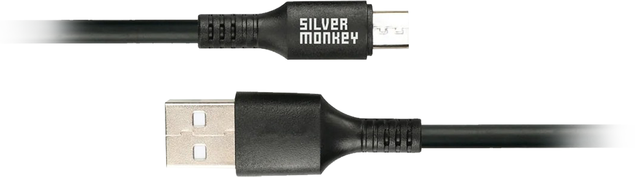Silver Monkey X USB-A zu Micro-USB Kabel 0,5m