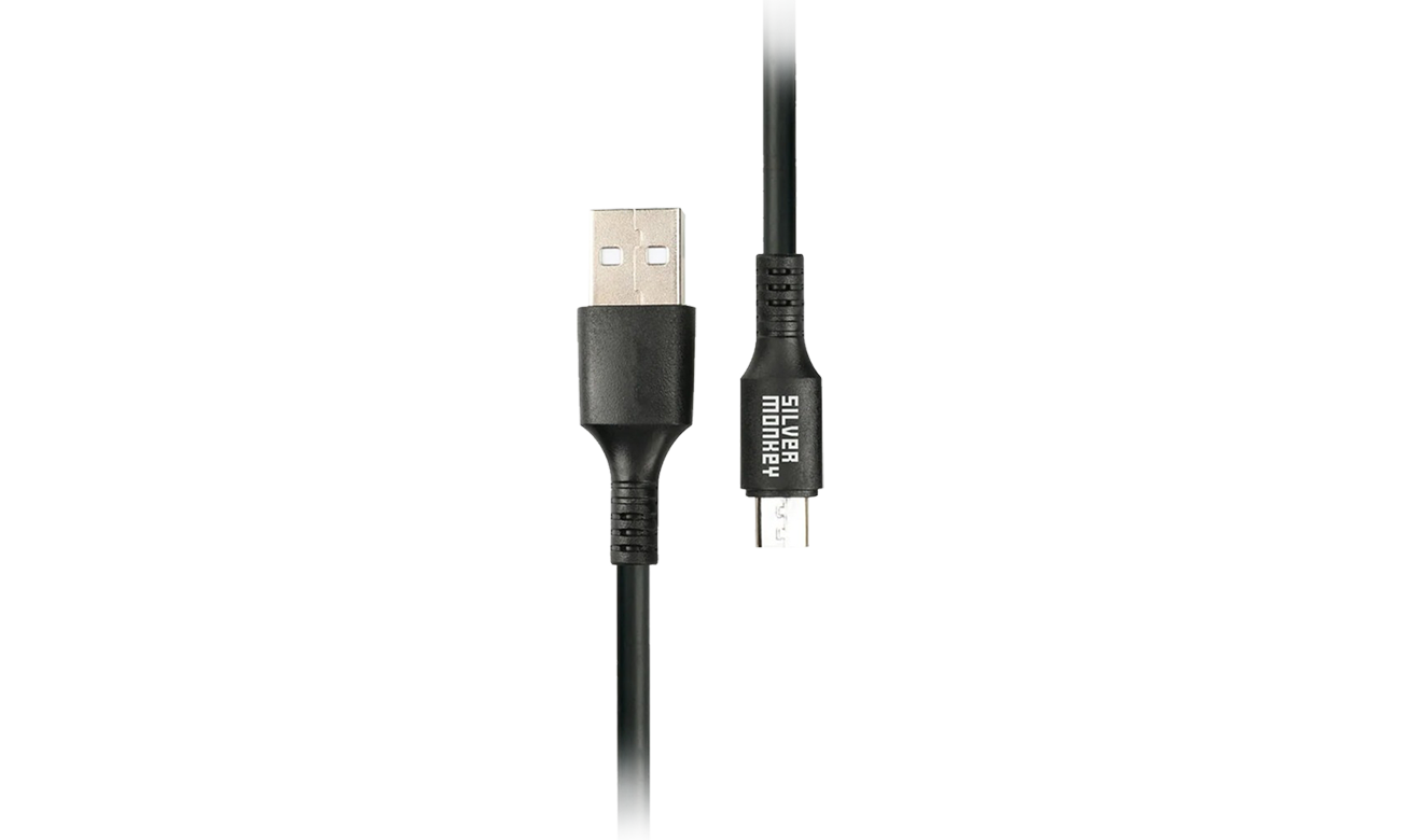 Silver Monkey X USB-A zu Micro-USB Kabel 0,5m