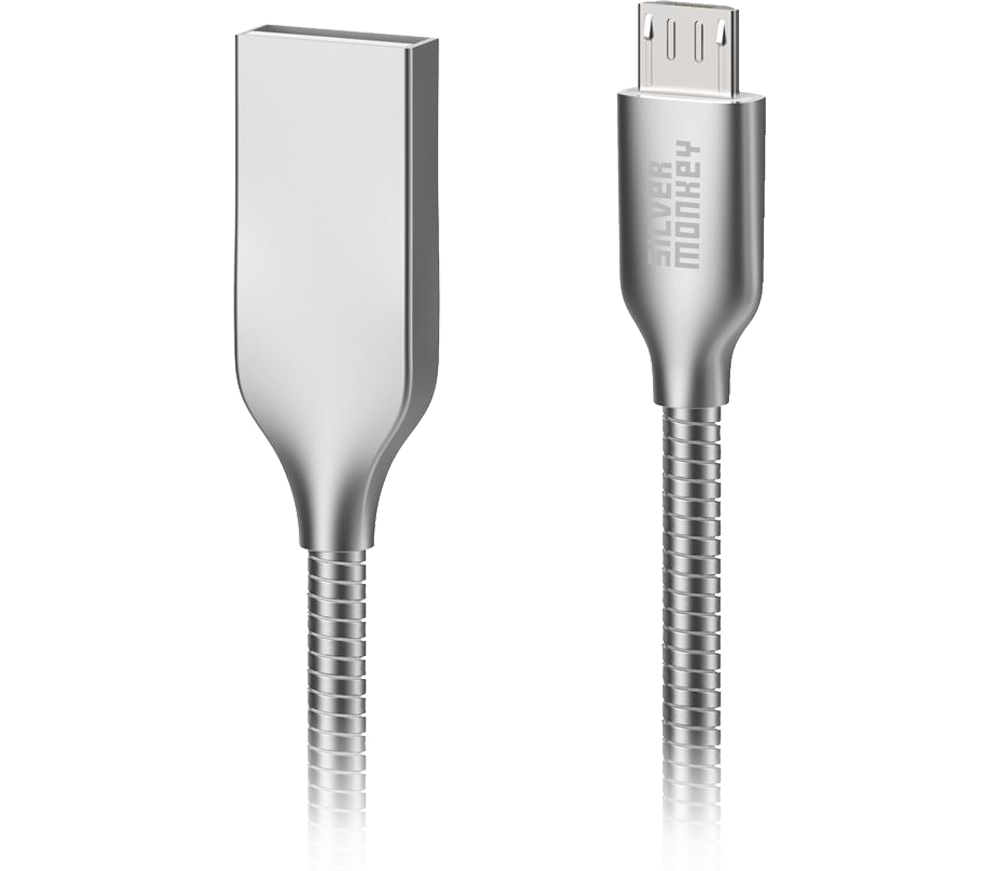 Silver Monkey X USB-A - Micro USB Kabel 1m