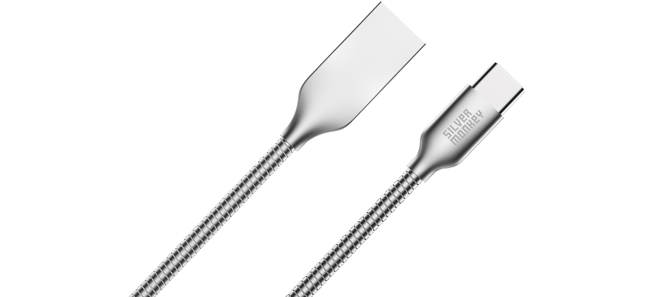 Silver Monkey X USB-A - USB-C Kabel 1m