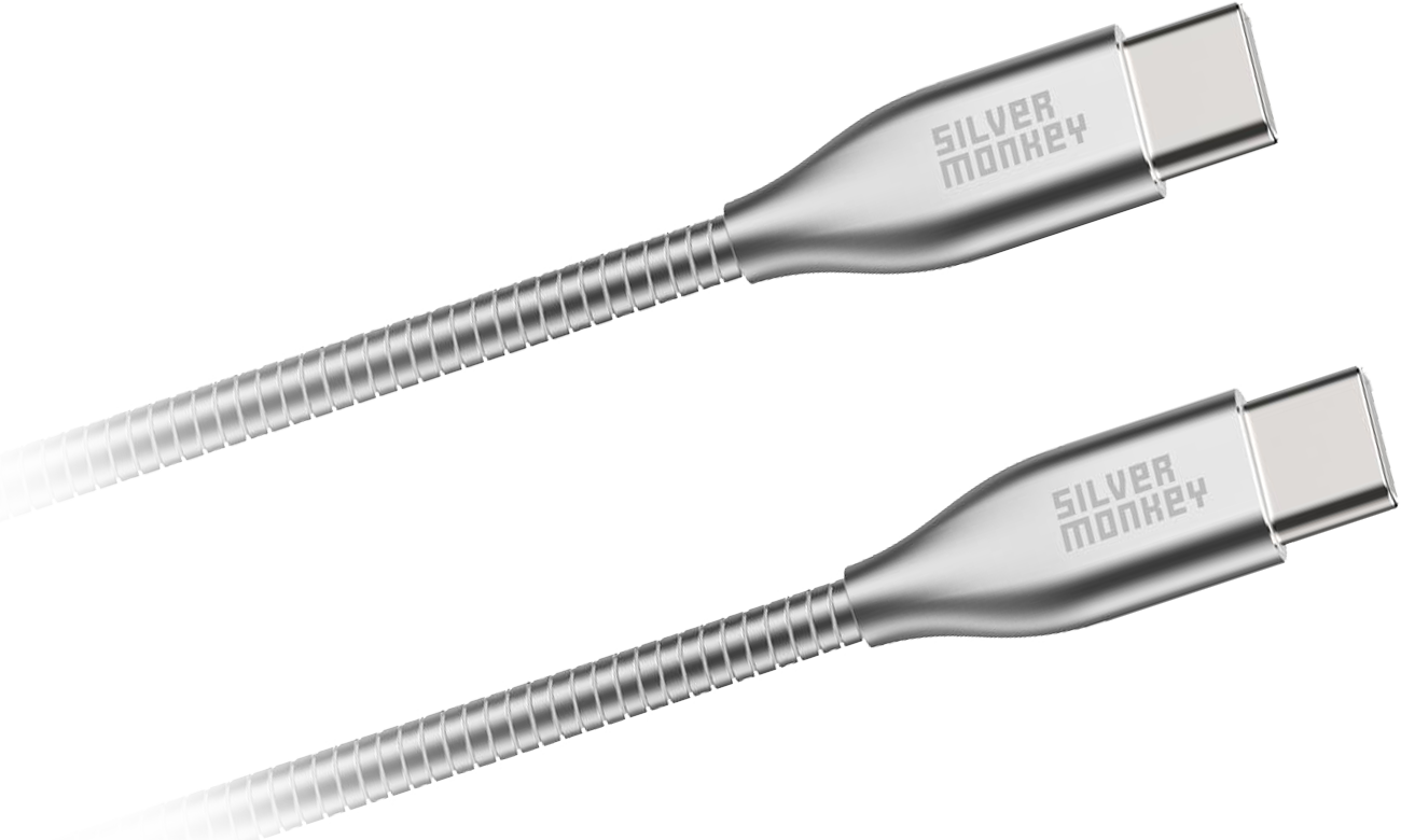 Silver Monkey X USB-C - USB-C 1m Kabel