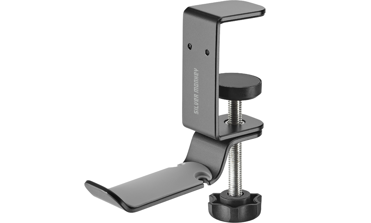 Silver Monkey X Kopfhörerhalterung für den Schreibtisch HM200