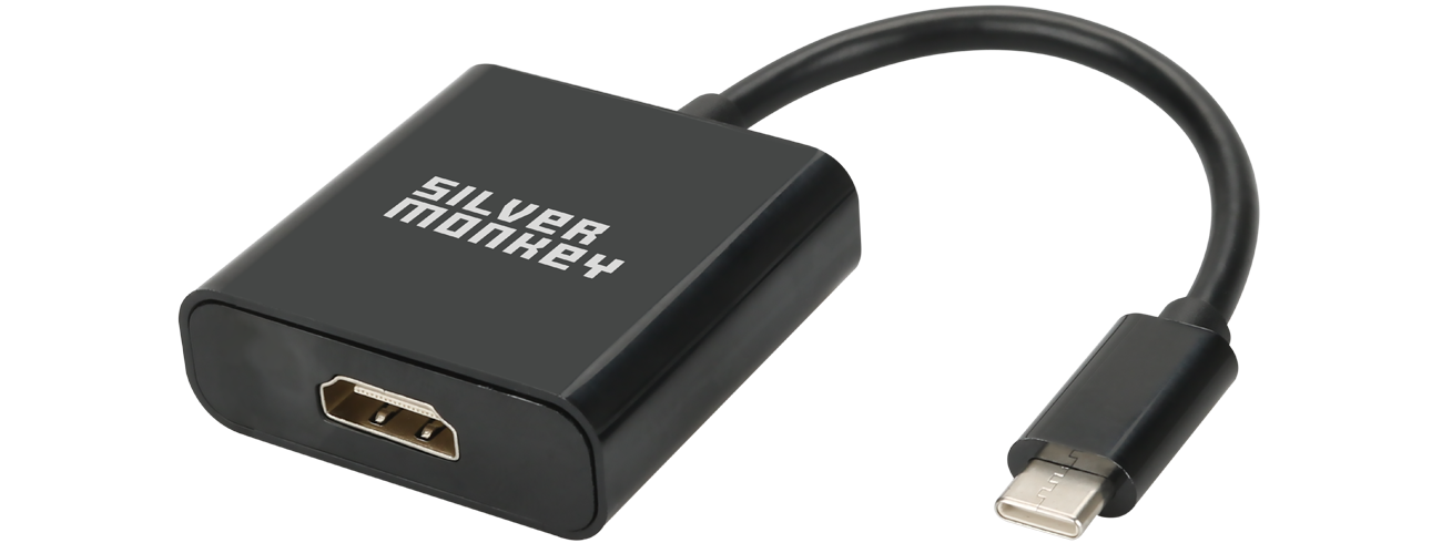 Silver Monkey X Adapter USB-C - HDMI