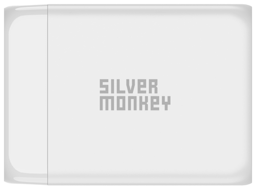 Silver Monkey X GaN 200W USB-C PD + USB 3.0 QC W Ladegerät