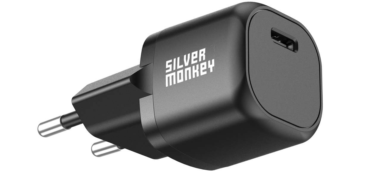 Silver Monkey X Mini-Ladegerät PD 20W (USB-C) B