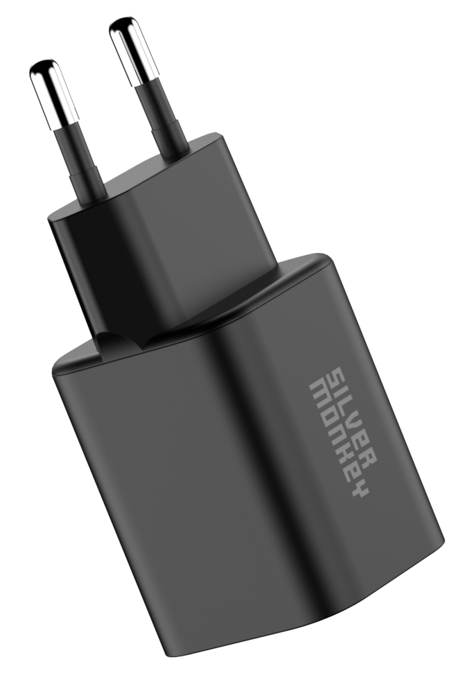 Silver Monkey X GaN 35W USB-C PD, USB-A QC B Netzladegerät