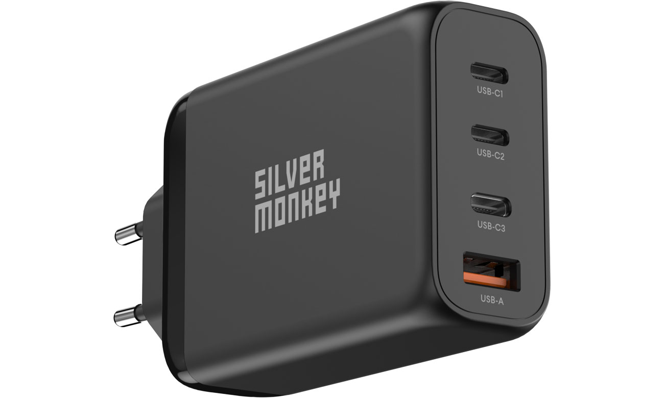 Silver Monkey Netzladegerät GaN 140 W