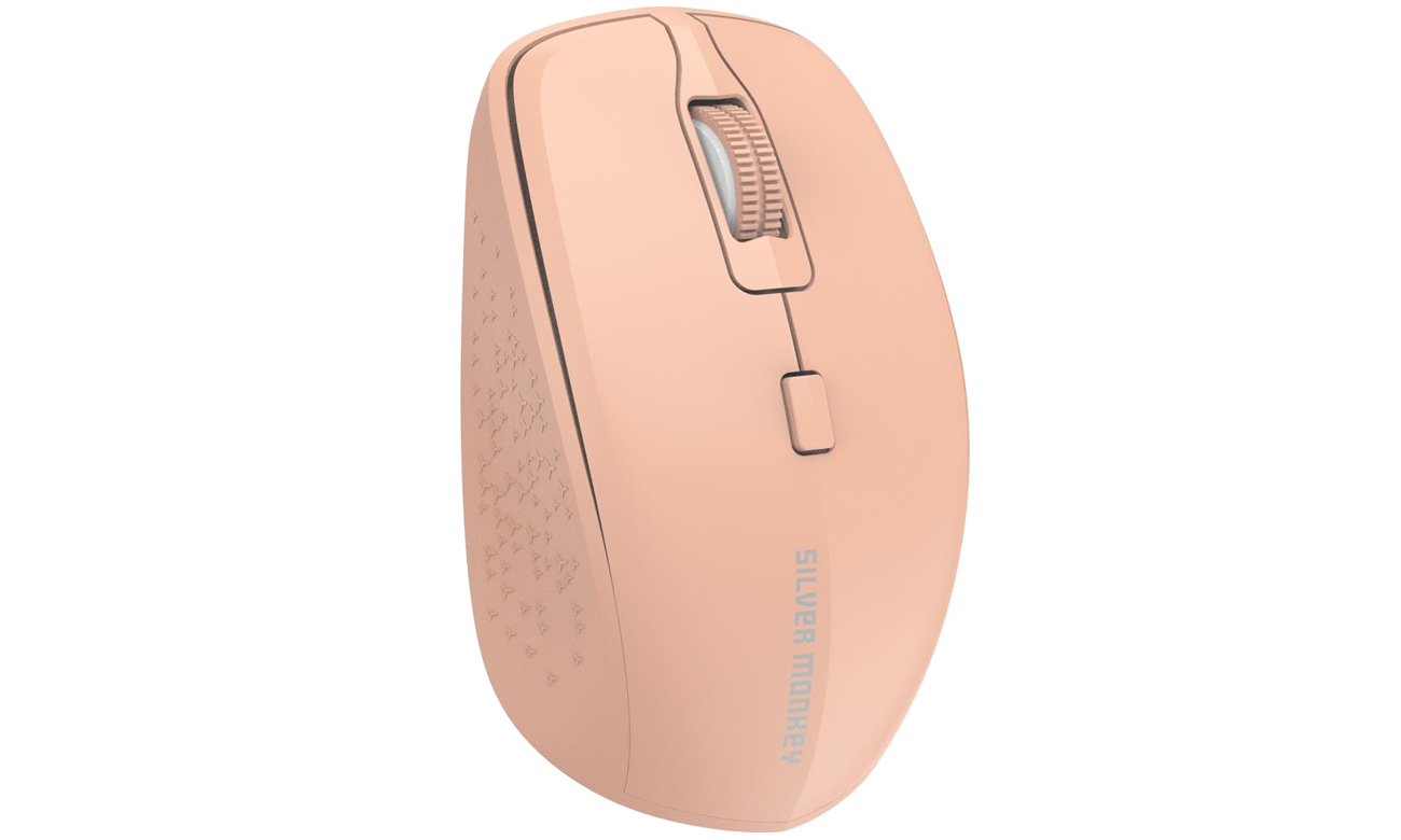 Myszka różowa Silver Monkey