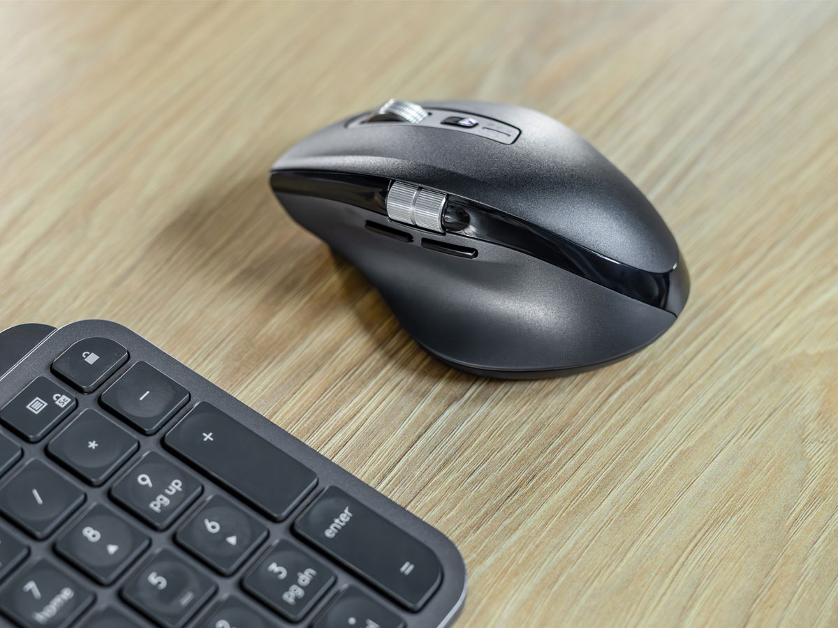 Silver Monkey Business Wireless Comfort Mouse Silent