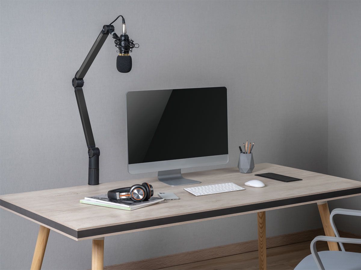 Stativ für Mikrofon Silver Monkey MA-200 - Lifestyle-Grafik