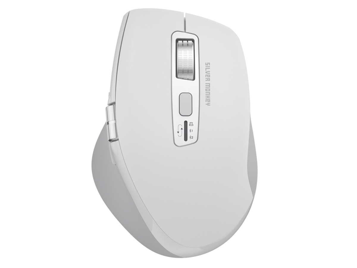 Silver Monkey Business Wireless Comfort Mouse Silent