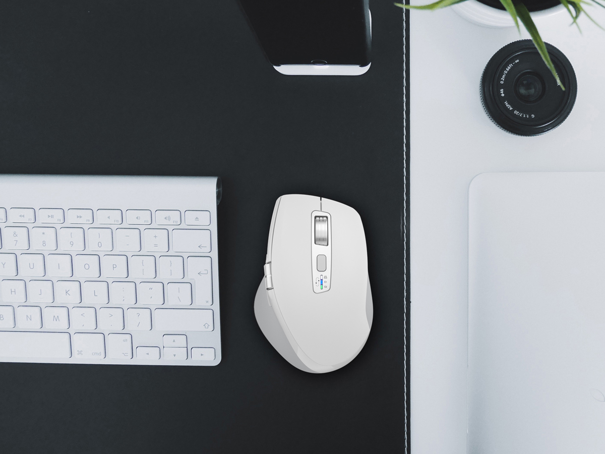 Silver Monkey Business Wireless Comfort Mouse Silent