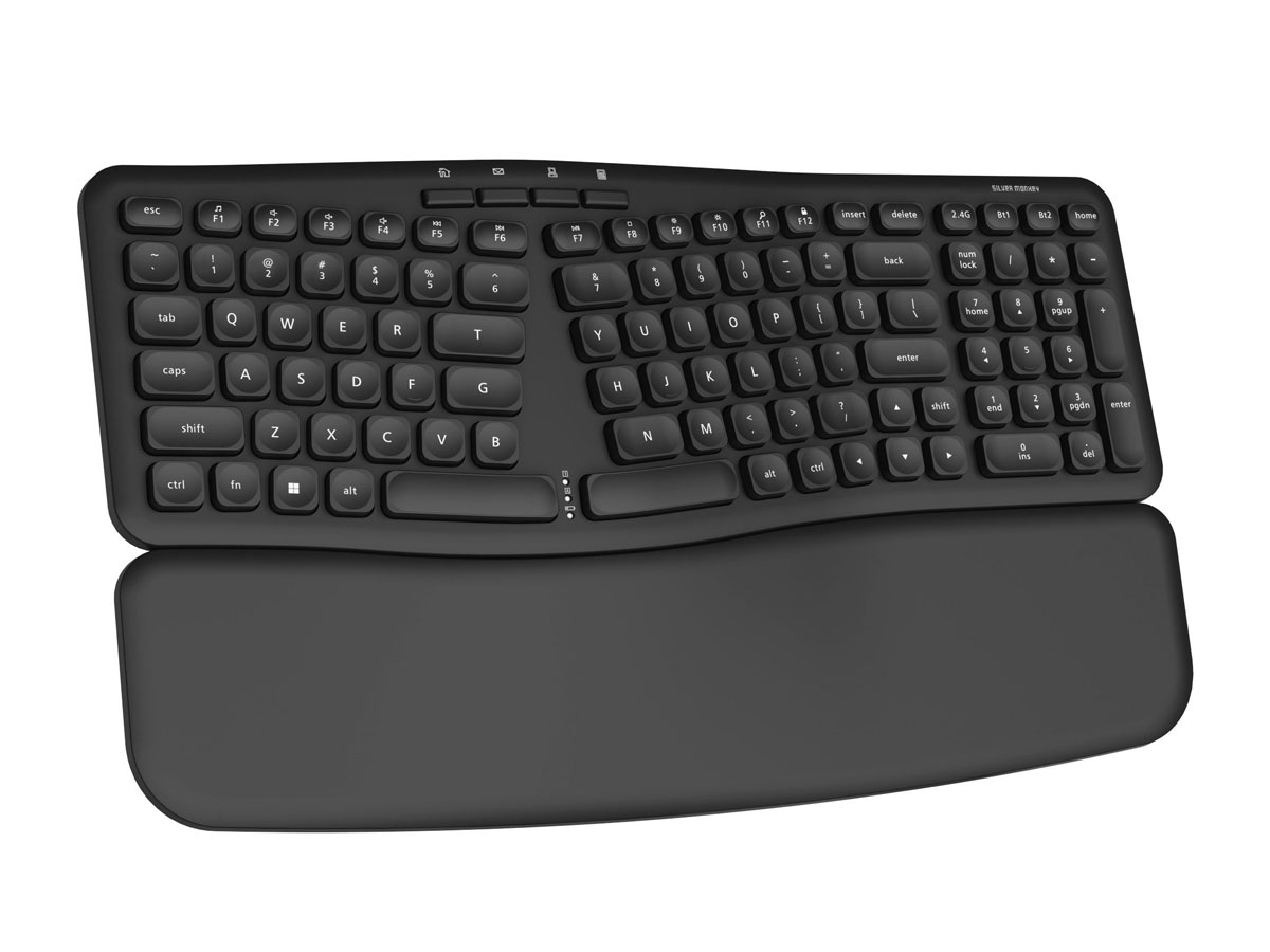 Silber Monkey Ergonomische Tastatur