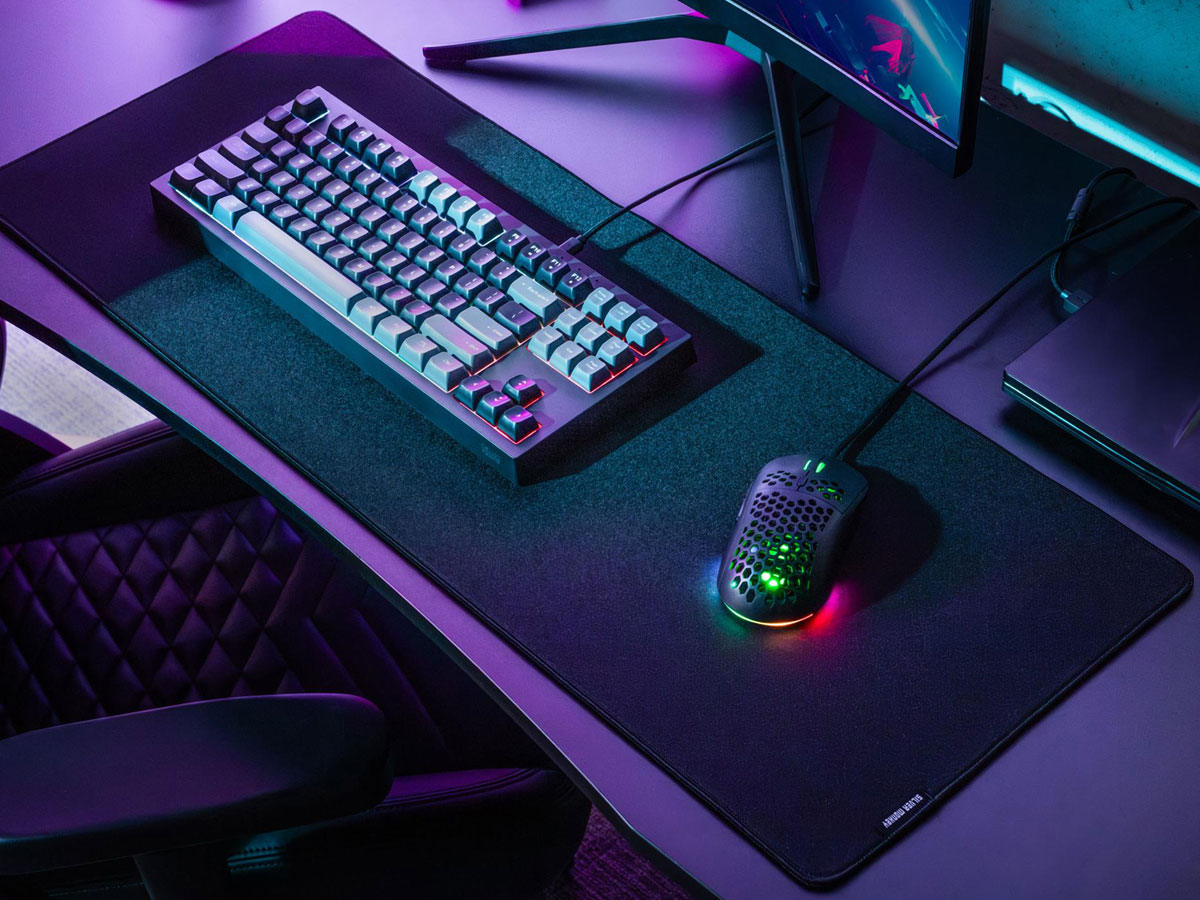 Silver Monkey Comfort Mouse Pad XL