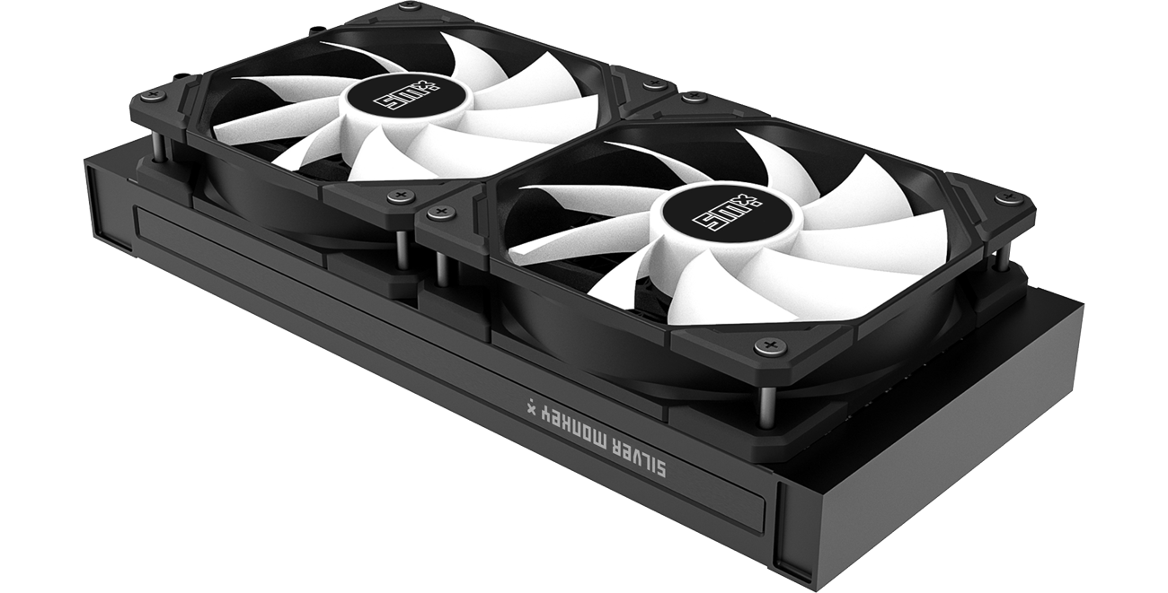 Silver Monkey X SNOWY ARGB 240 2x120 mm