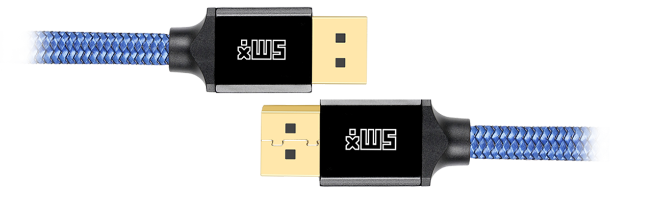 Kabel Silver Monkey X DisplayPort 2.0 w oplocie 1,5 m 