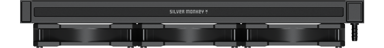 Silver Monkey X SNOWY ARGB 360 3x120 mm