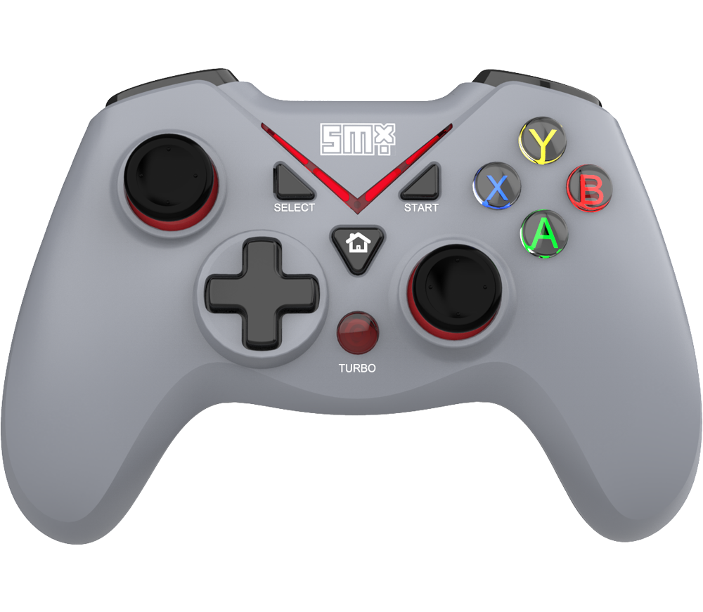 Drahtloser Silver Money X Tsukkomi-Controller - Vorderansicht