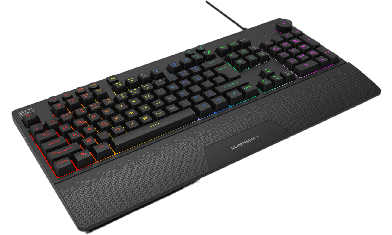 Klawiatura Silver Monkey widok ogólny