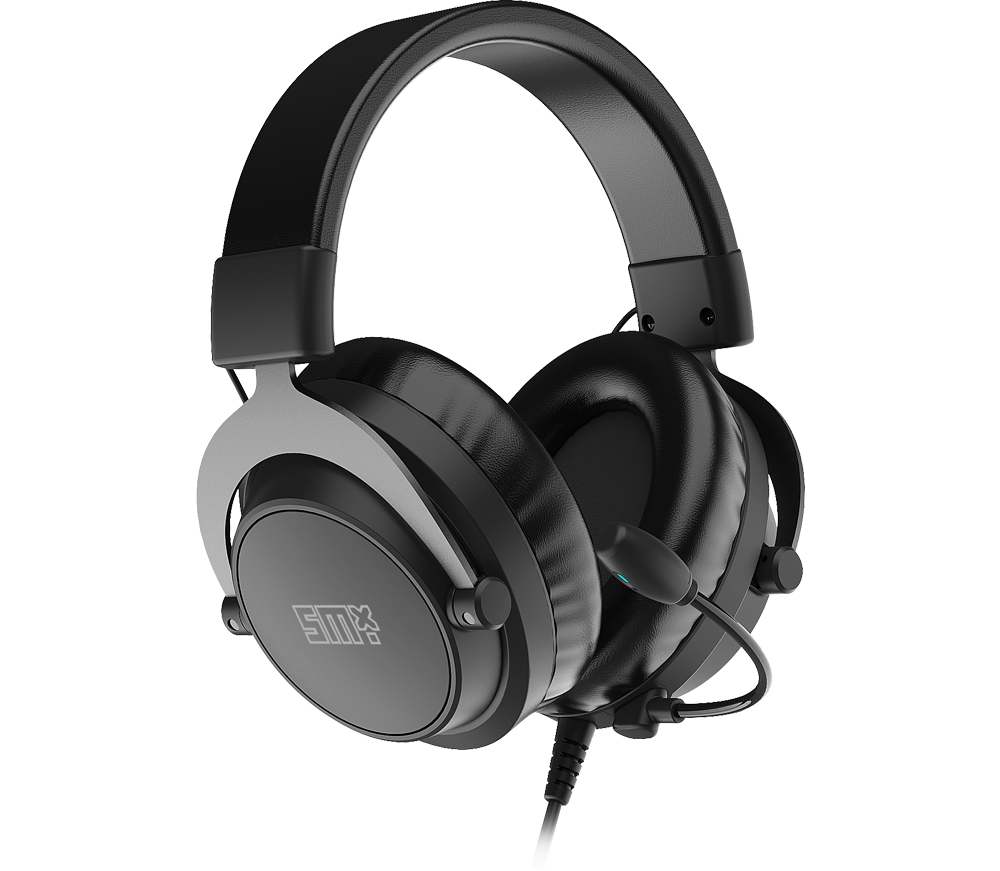 Słuchawki gamingowe Silver Monkey X Koon - Widok od przodu pod kątem