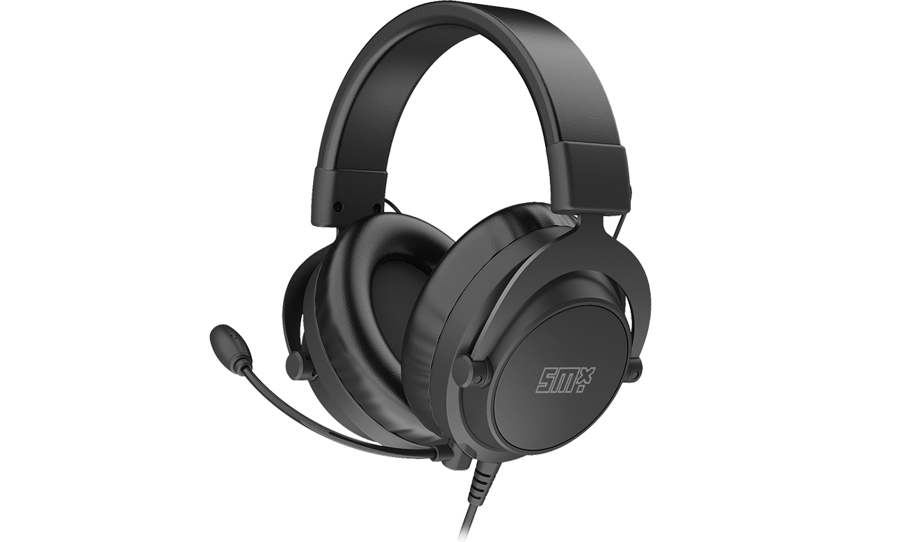 Słuchawki gamingowe Silver Monkey X Koon - Widok od przodu pod kątem