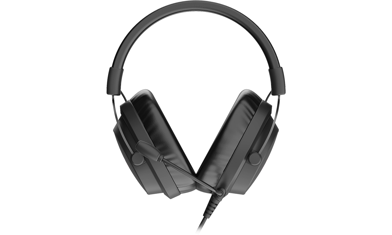 Słuchawki gamingowe Silver Monkey X Koon - Widok od przodu