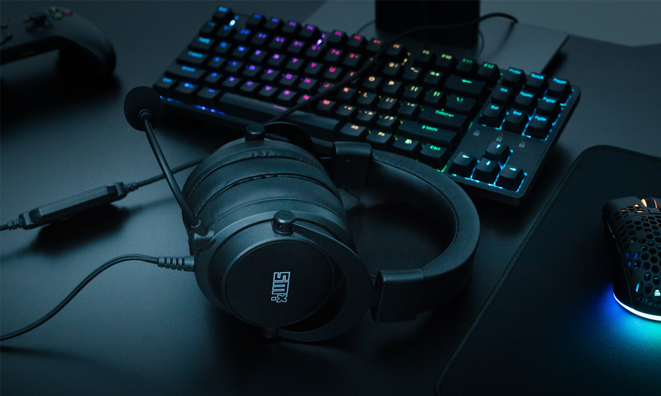 Słuchawki gamingowe Silver Monkey X Koon - Grafika lifestyle