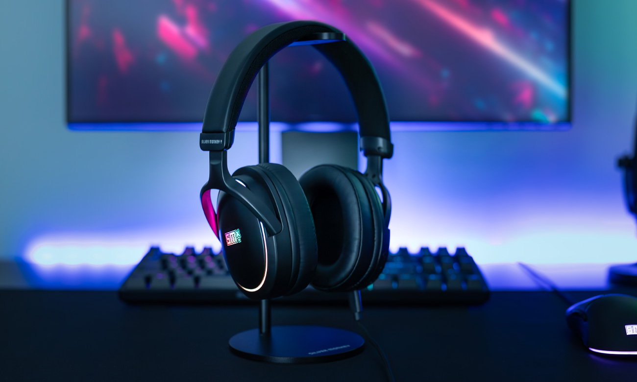 Kabelgebundene Silver Monkey X Ongaku Kopfhörer - Lifestyle-Grafik