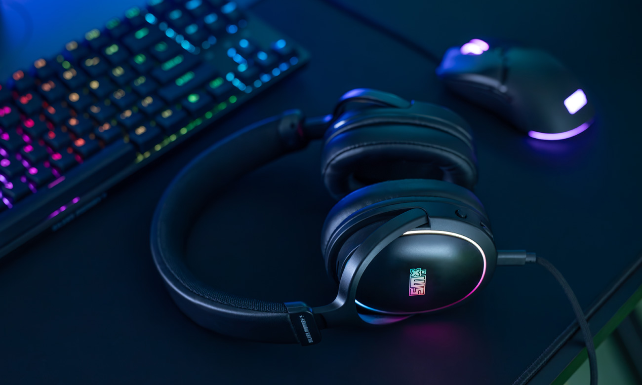 Kabelgebundene Silver Monkey X Ongaku Kopfhörer - Lifestyle-Grafik