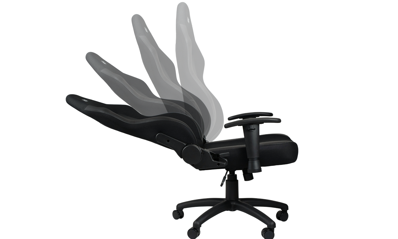 Gaming-Stuhl Silver Monkey X Askja SMXG027 - Seitenansicht, Verstellung