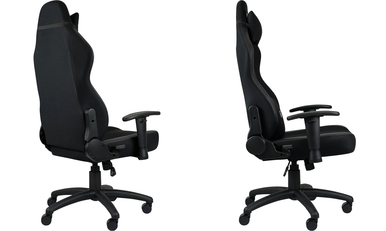 Gaming-Stuhl Silver Monkey X Askja SMXG027 - Rückansicht schräg und seitlich