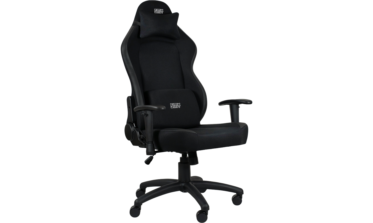 Gaming-Stuhl Silver Monkey X Askja SMXG027 - Vorderansicht schräg