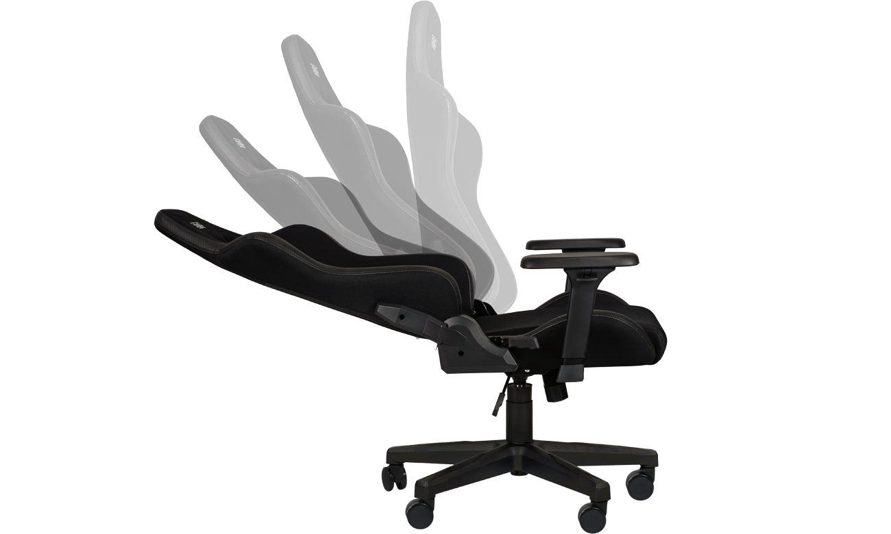 Gaming-Stuhl Silver Monkey X Deriba SMXG028 - Seitenansicht, Verstellung