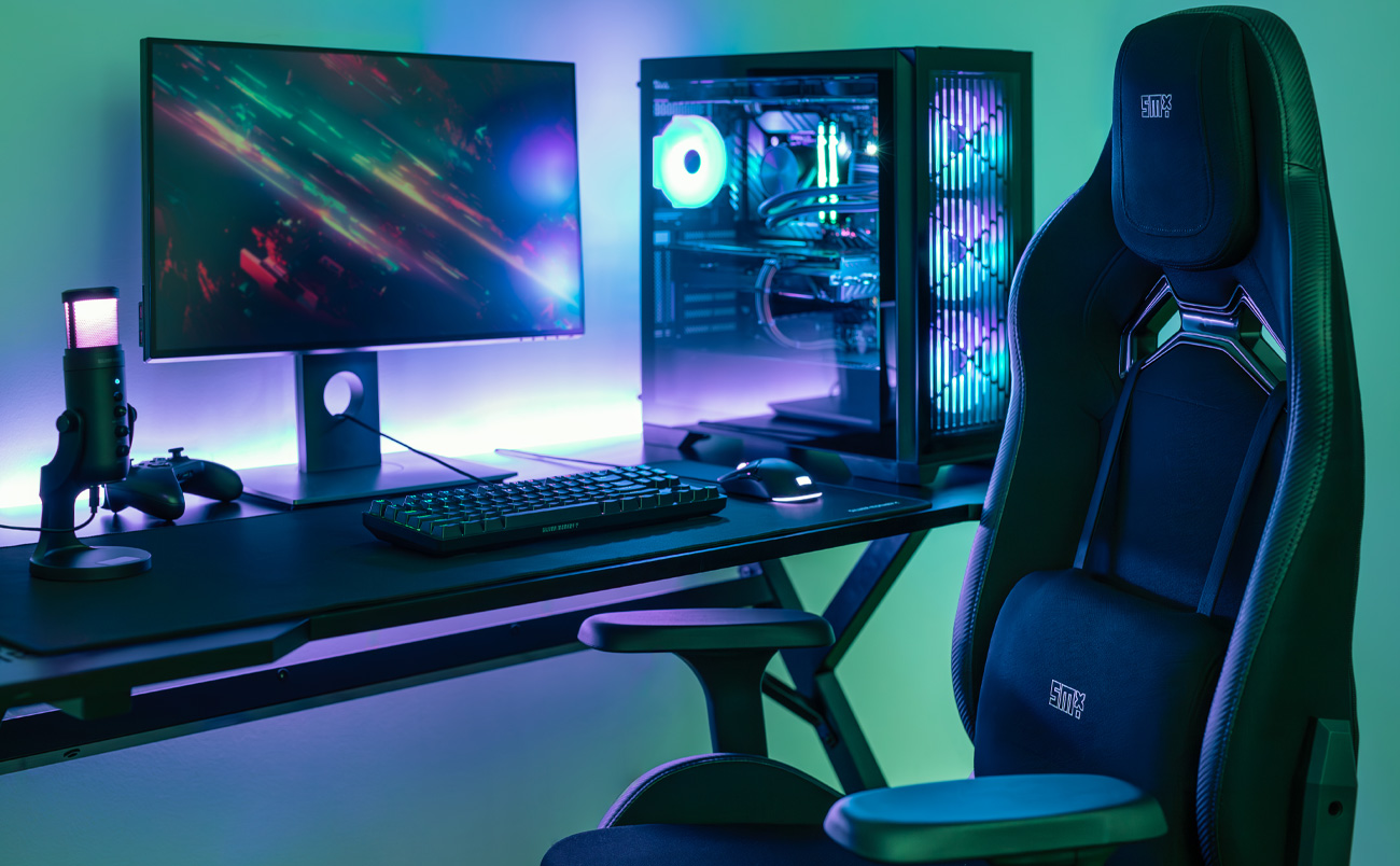 Fotel gamingowy Silver Monkey X Semeru SMXG029 - Grafika lifestyle