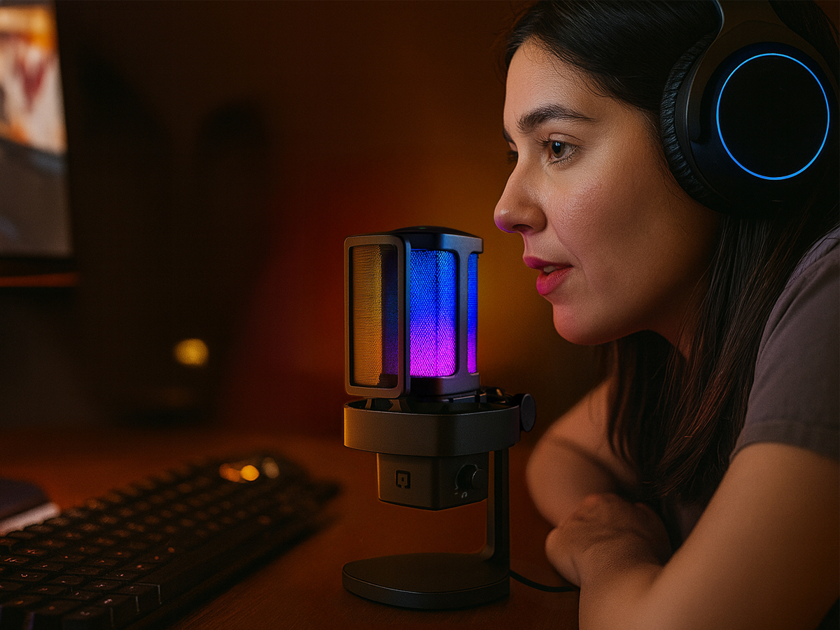 Gaming-Mikrofon Silver Monkey X Chatter - Lifestyle-Grafik