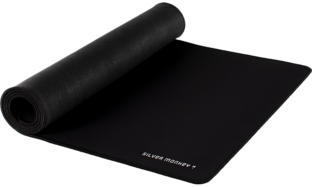 Zwinięta podkładka pod mysz Silver Monkey X Mojave S