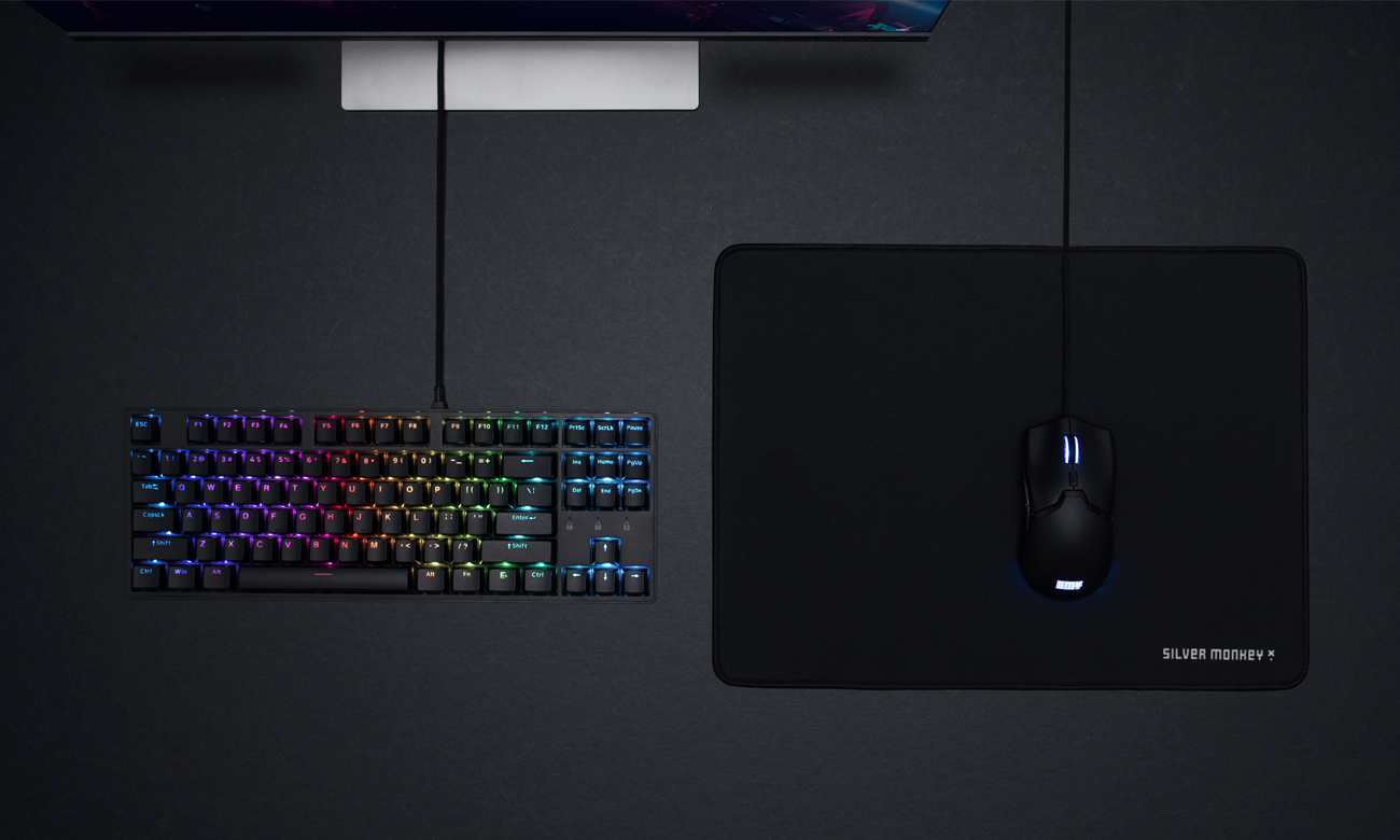 Podkładka pod mysz Silver Monkey X Sonora S