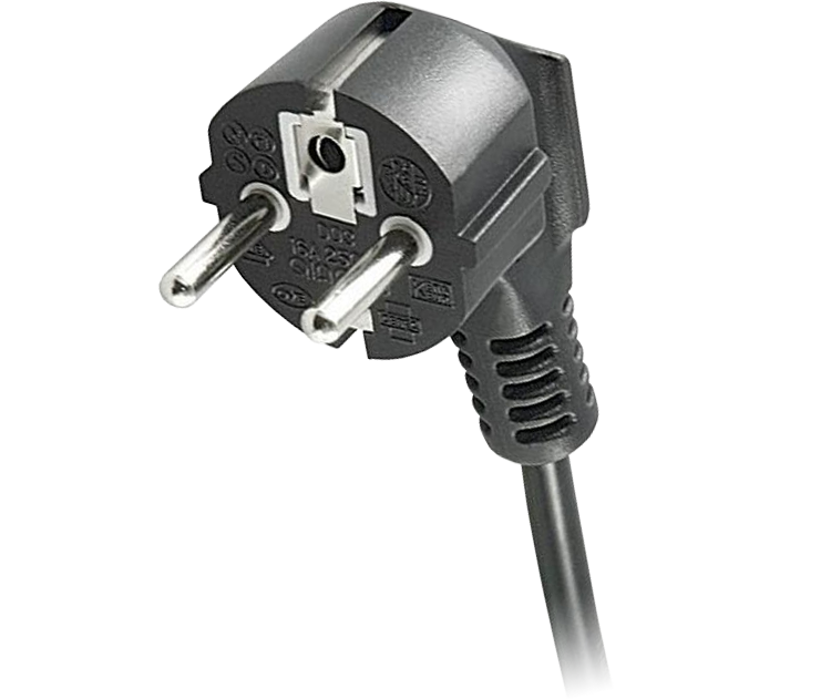 Silver Monkey X SCHUKO - C13 Kabel 3m