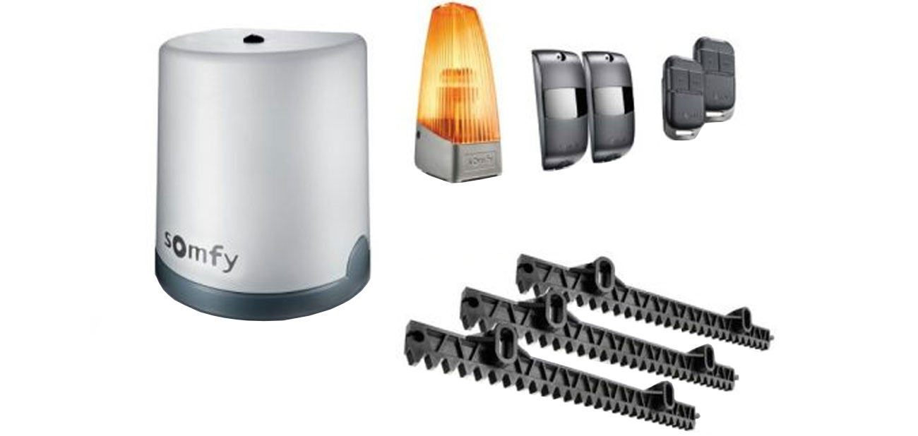 Antrieb für Schiebetor Somfy Freevia 400