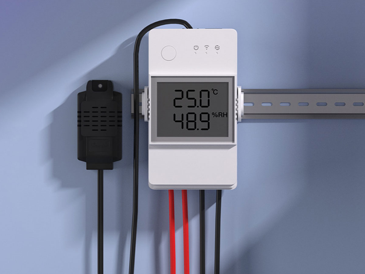 Sonoff WiFi Relais T&H THR320D TH Elite