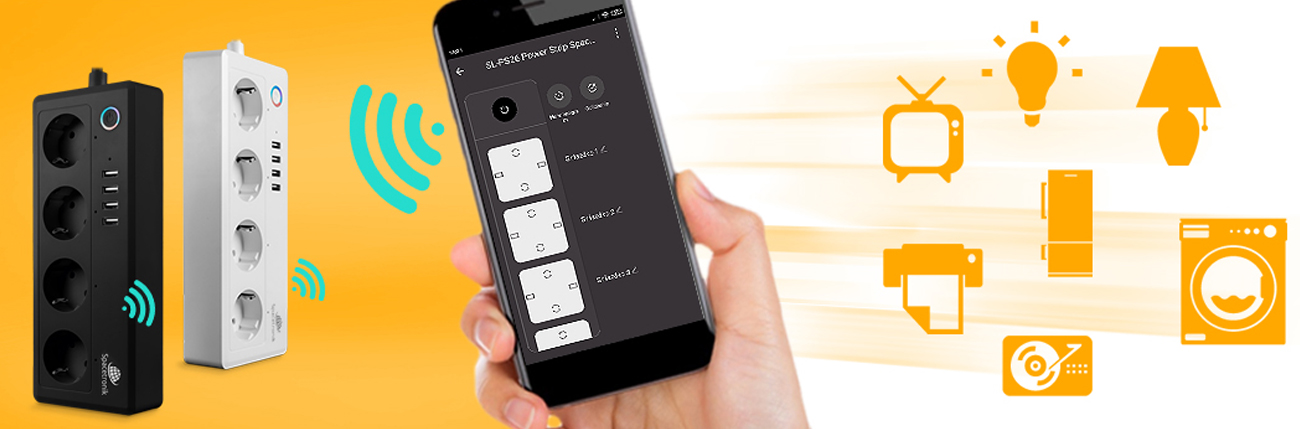 Steckdosenleiste Spacetronik Tuya-App