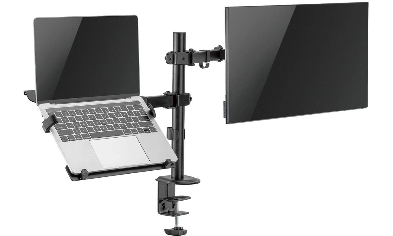 Spacetronik SPA-121 Halterung für Monitor und Laptop